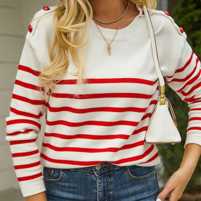 Sweter w Paski
