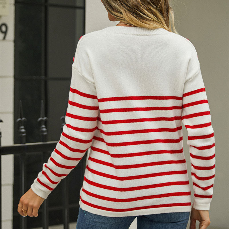 Sweter w Paski