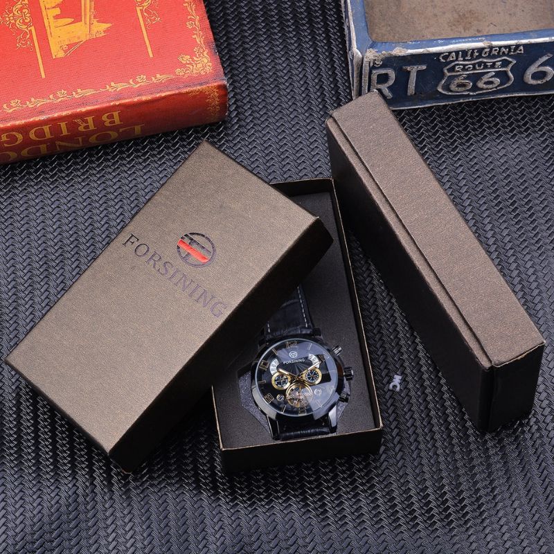 Elegancki automatyczny zegarek sportowy