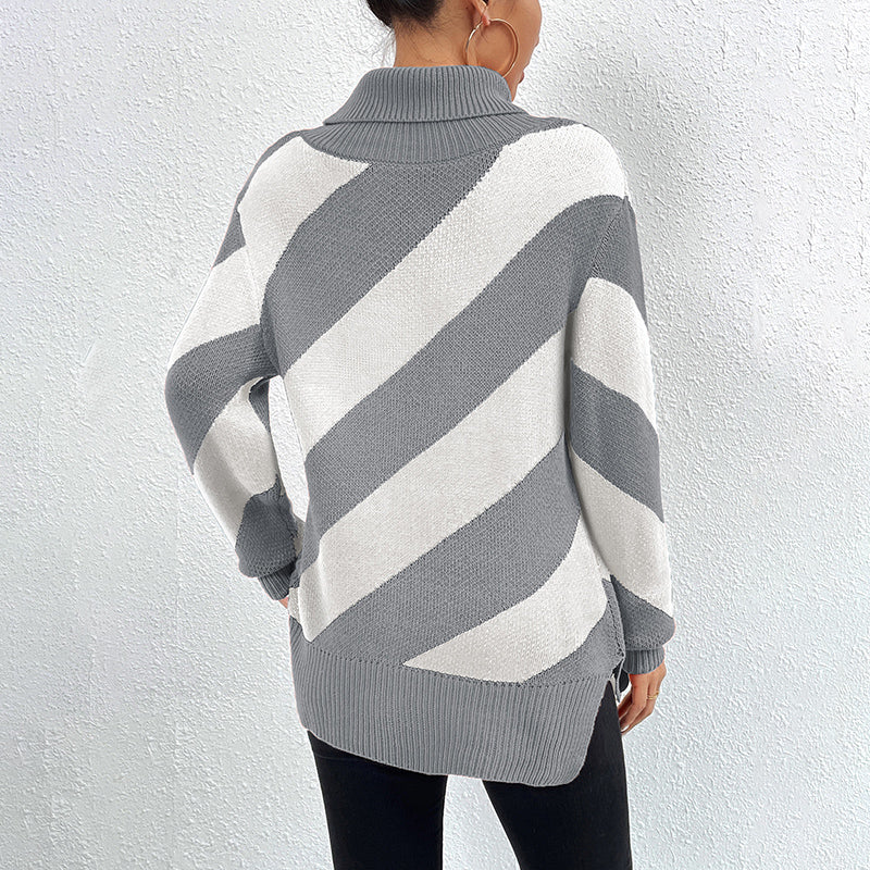 Casual P striped Sweater