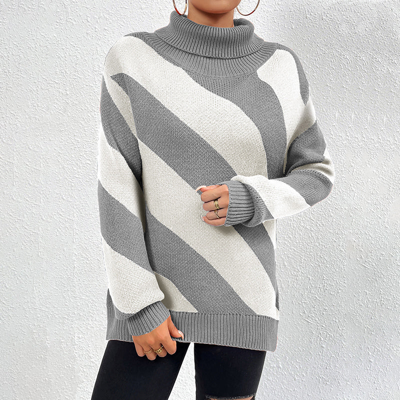 Casual P striped Sweater