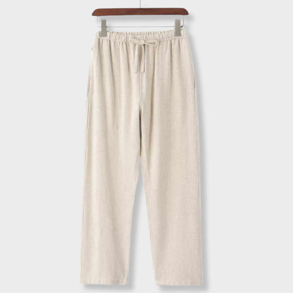 Spodnie klasyczne- lniane