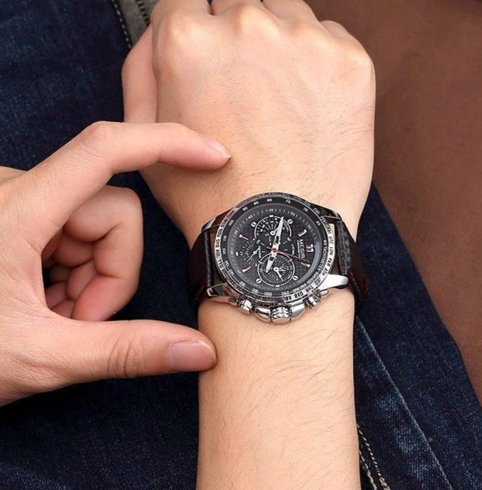 Elegancki Zegarek Kwarcowy