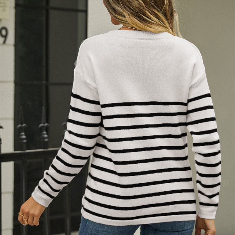 Sweter w Paski