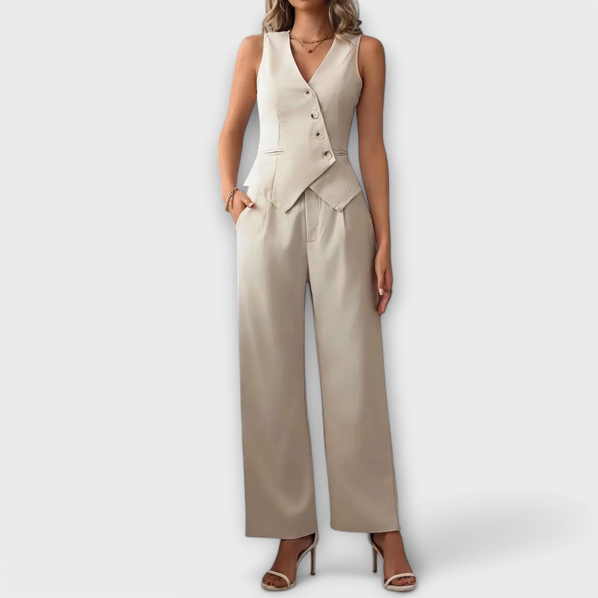 Lena | Bezrękawnik i Spodnie