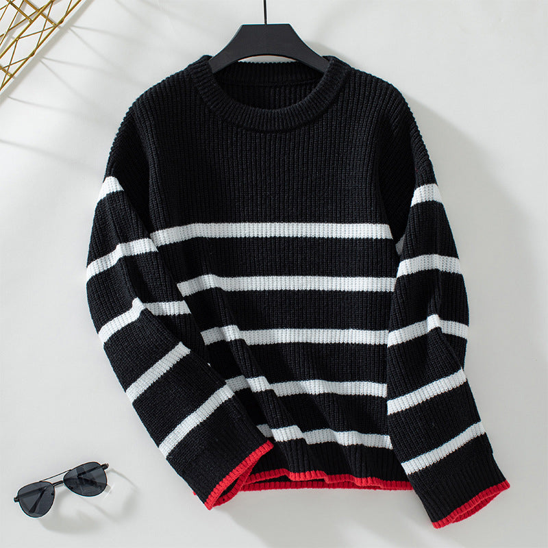 Casual P striped Sweater