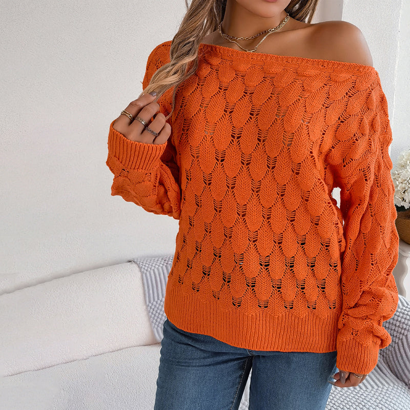 Sweter z Dżersejowym Splotem