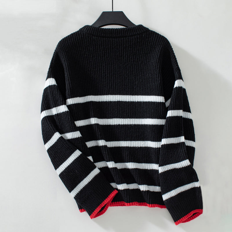 Casual P striped Sweater