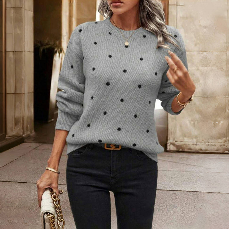 Casual Dotted Sweater