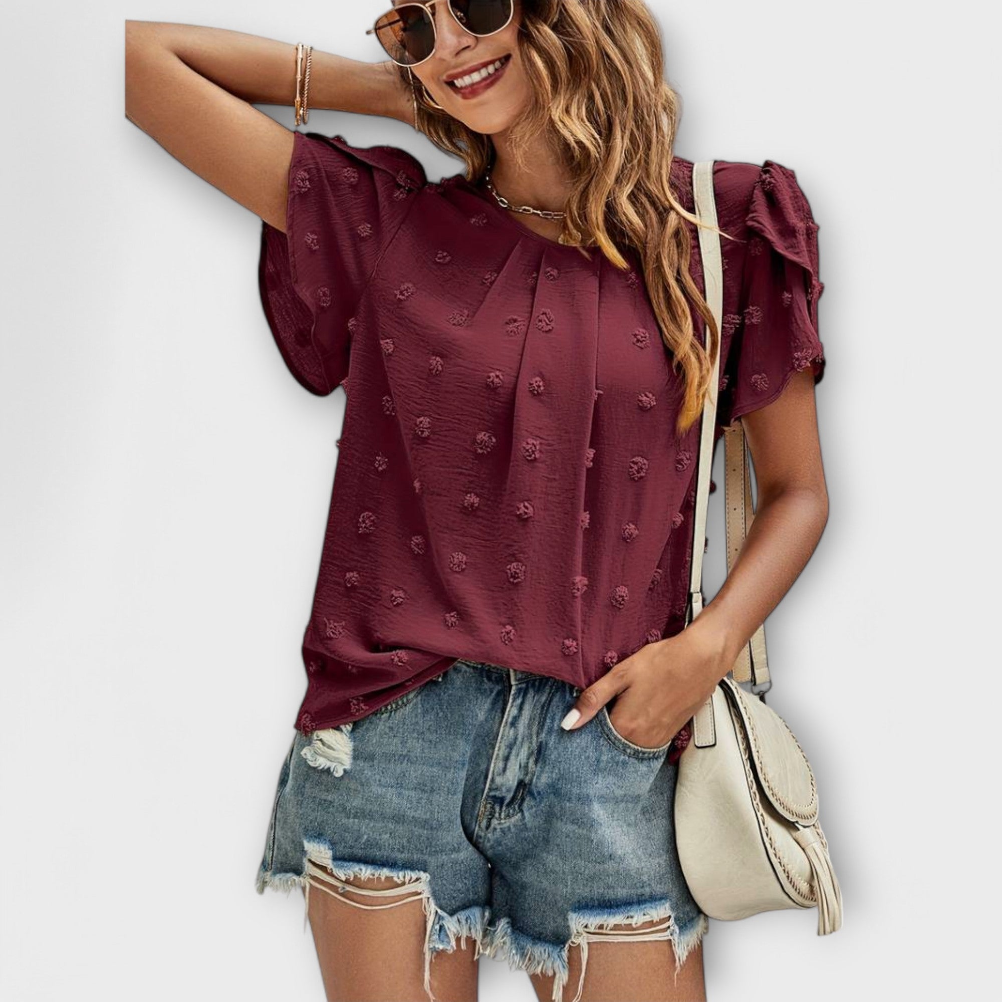 Charlotte | Bluzka w kropki