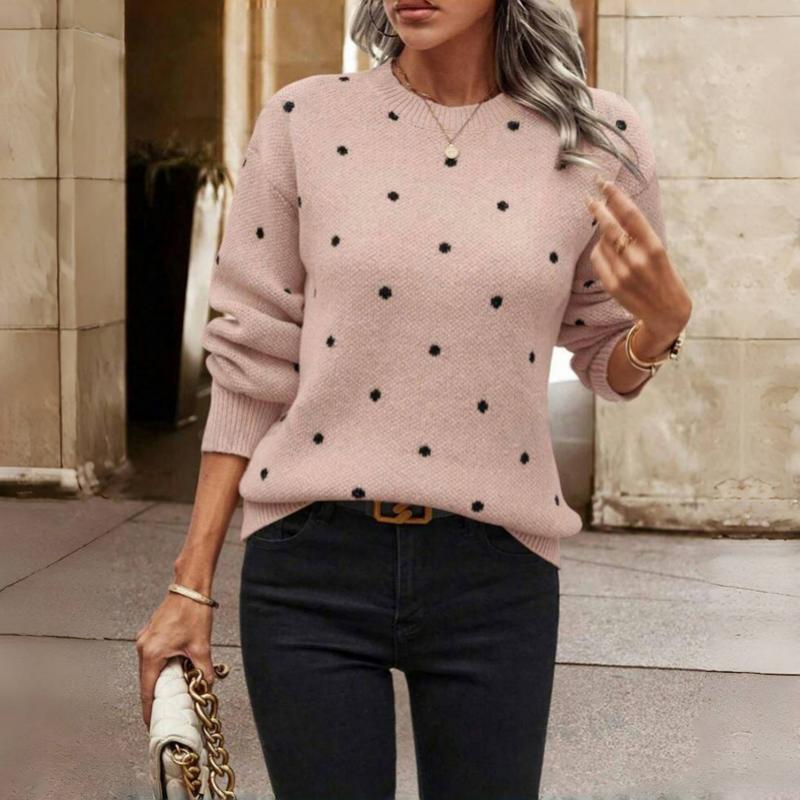 Casual Dotted Sweater