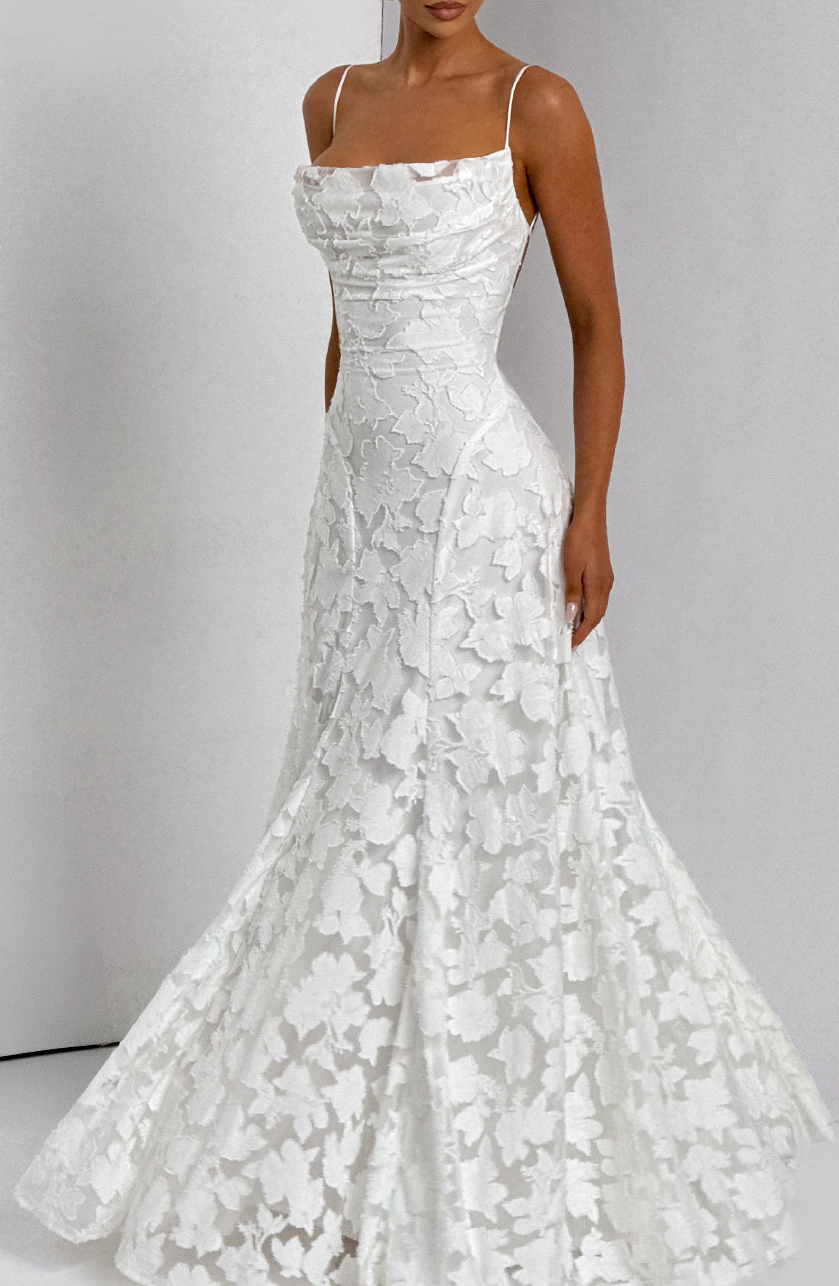 Agnieszka | Sukienka Maxi Kwiatowa