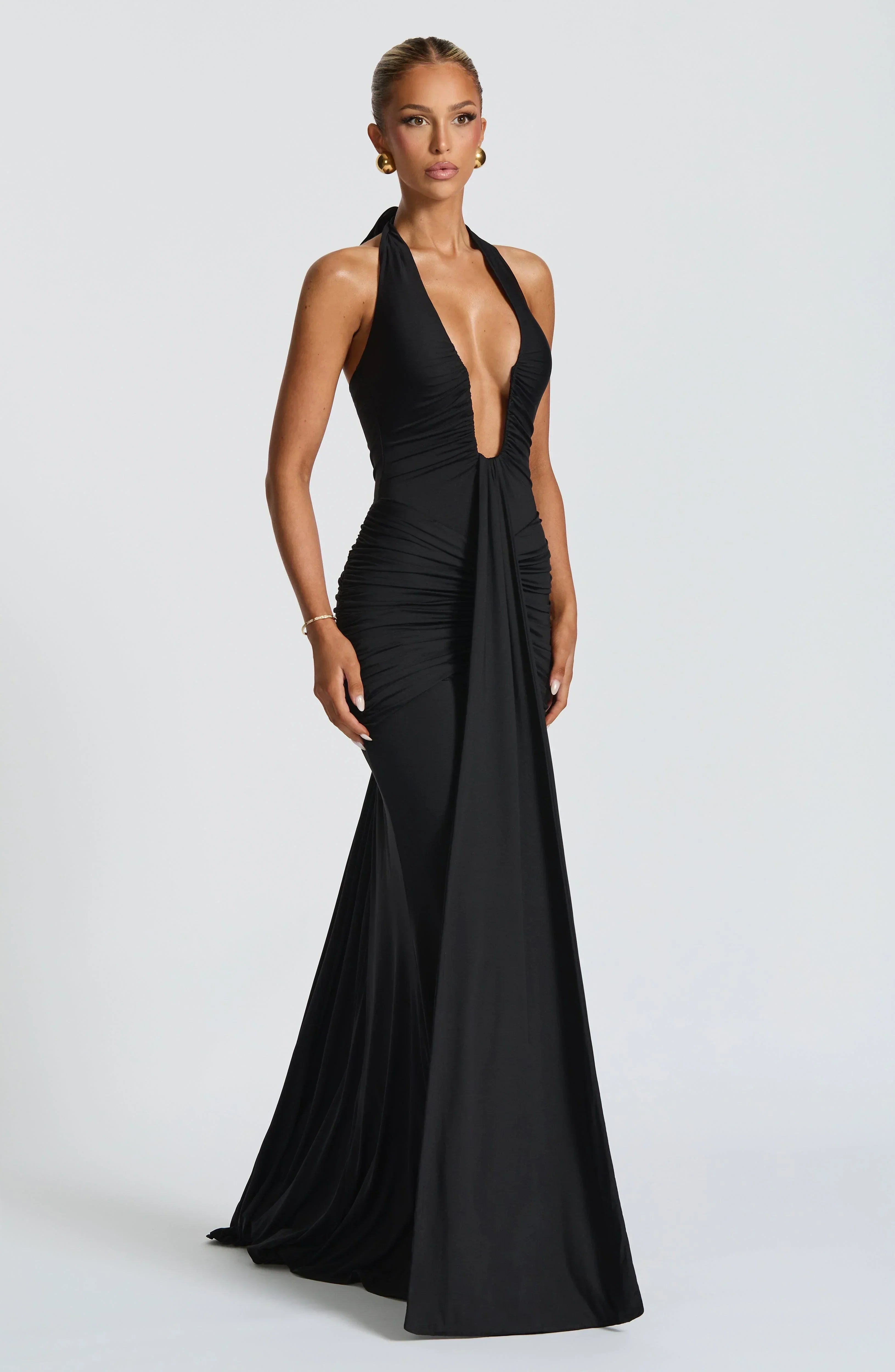 Zofia | Sukienka Maxi Elegancka